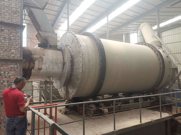 Aimix sand dryer to Indonesia 1