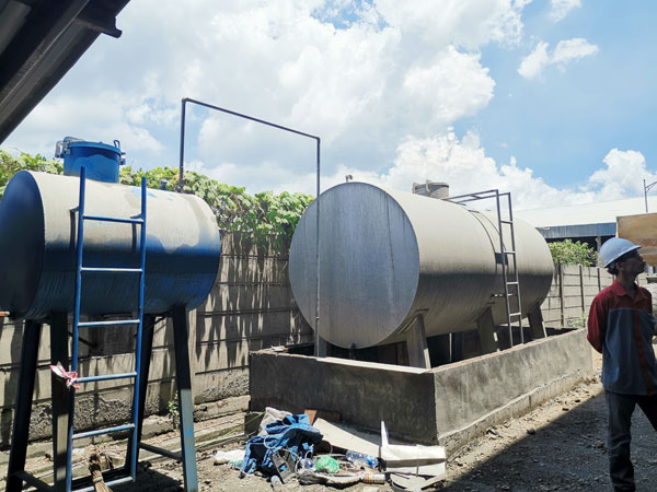 Aimix sand dryer to Indonesia 2