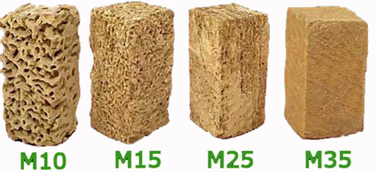 Марки природного ракушечника от М10 до М35