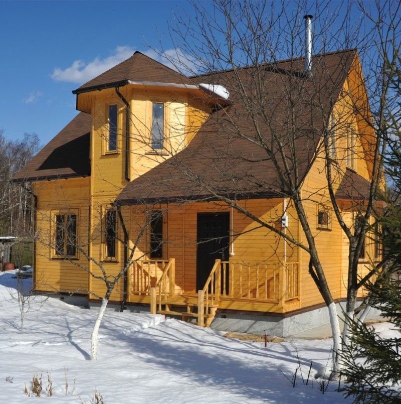 Строительство домов зимой – можно ли строить брусовой или каркасный дом: мифы и преимущества - фото 13