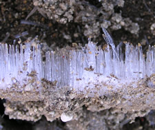 cylindrical ice crystals in soil