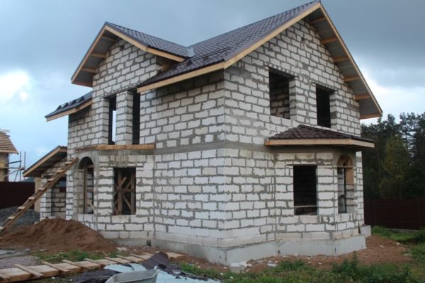 Пеноблок позволит сэкономить на строительстве дома