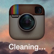 iOS App name says "Cleaning"