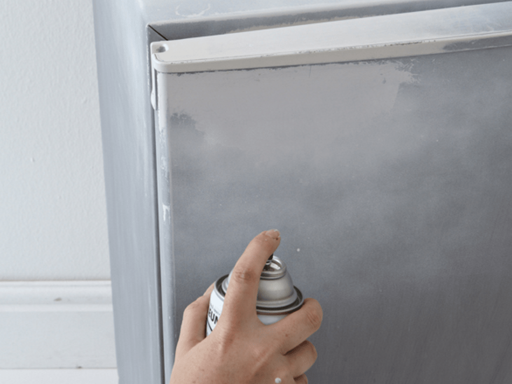 балончик для покраски холодильника