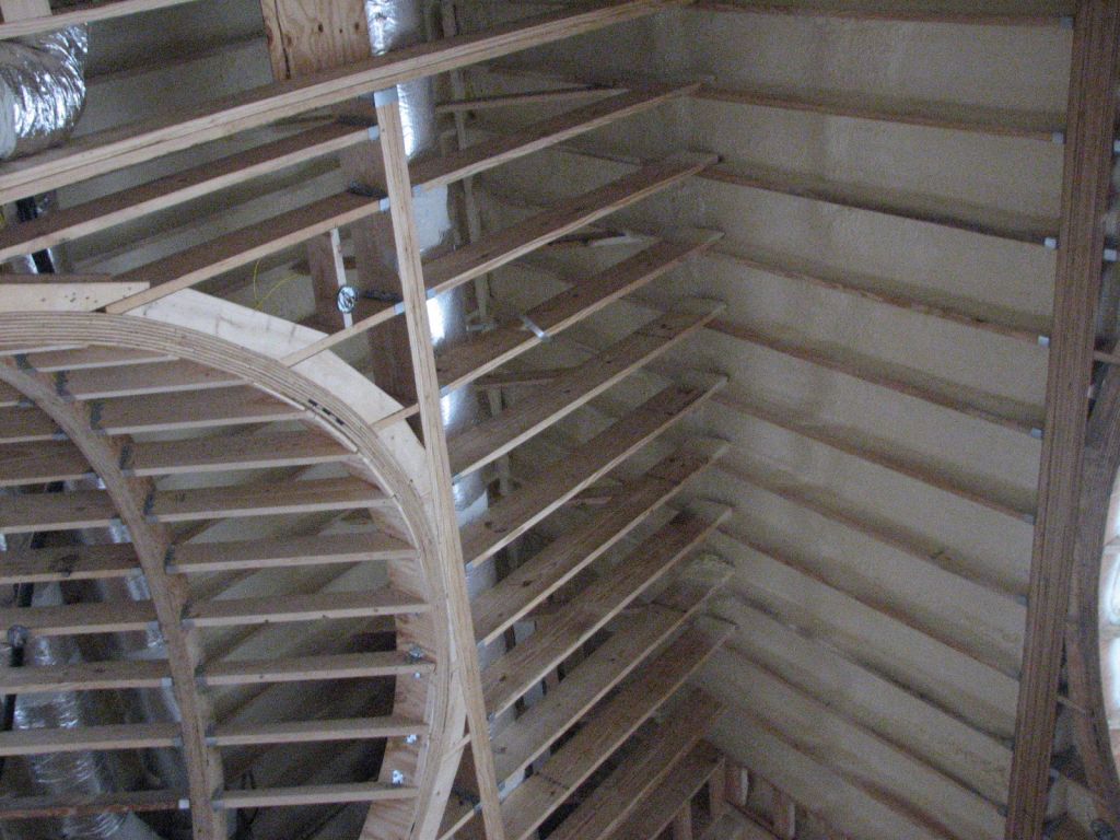 Attics with small and unusual configurations might also benefit using unvented assemblies.