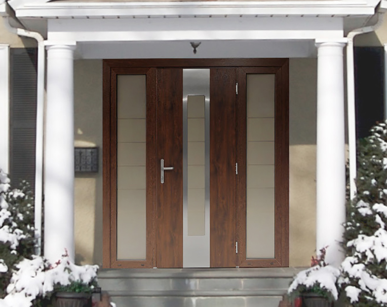 Front doors coating & finishing options